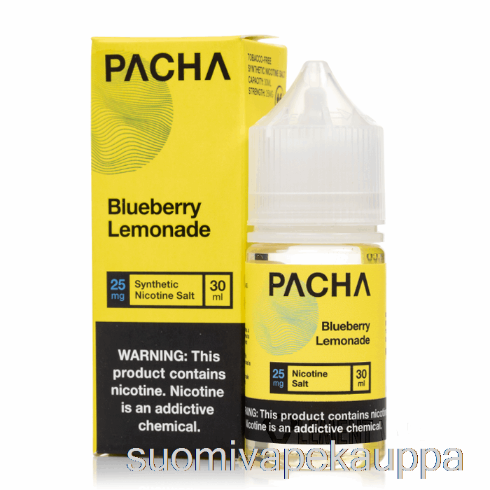 Vape Box Mustikka Limonadi - Pacha Suolat - 30ml 25mg